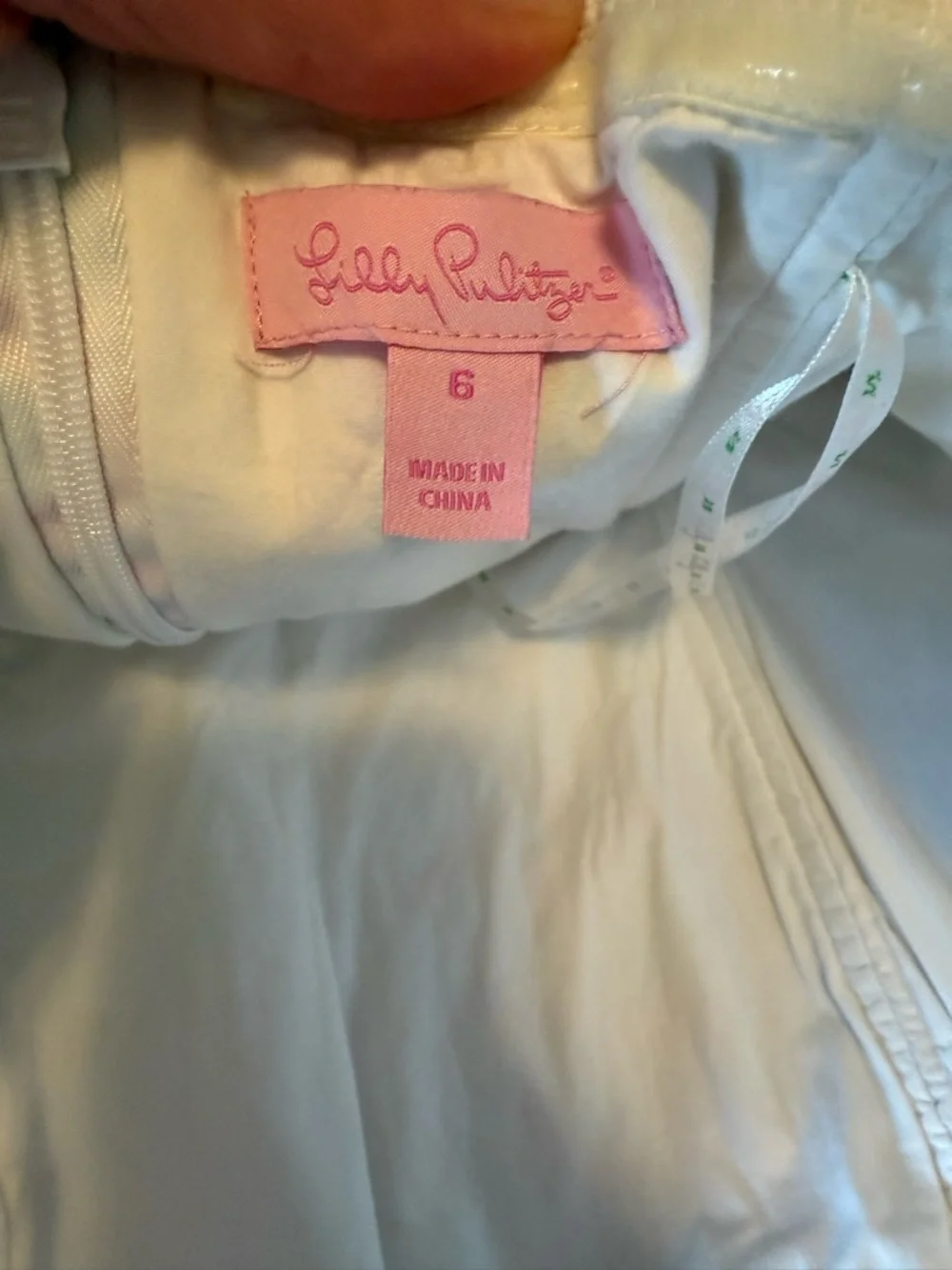 Lilly Pulitzer Strapless Floral Dress in Pink, Green, Yellow, Coral - Picture 8 of 10